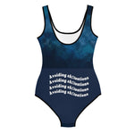 Load image into Gallery viewer, Warehouse: Avoiding Sh!tuations All-Over Print Swimsuit (Youth-Petite)
