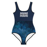 Load image into Gallery viewer, Warehouse: Avoiding Sh!tuations All-Over Print Swimsuit (Youth-Petite)
