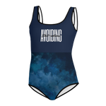 Load image into Gallery viewer, Warehouse: Avoiding Sh!tuations All-Over Print Swimsuit (Youth-Petite)
