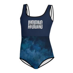 Warehouse: Avoiding Sh!tuations All-Over Print Swimsuit (Youth-Petite)