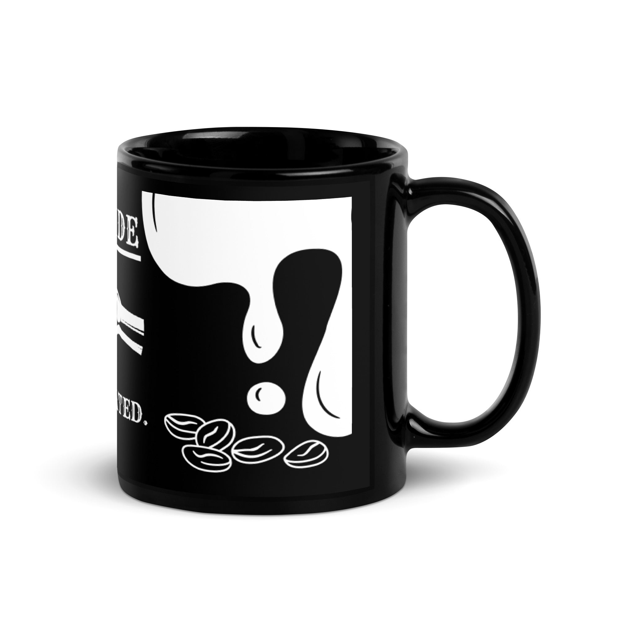 Warehouse: Dead inside but caffeinated Glossy Mug