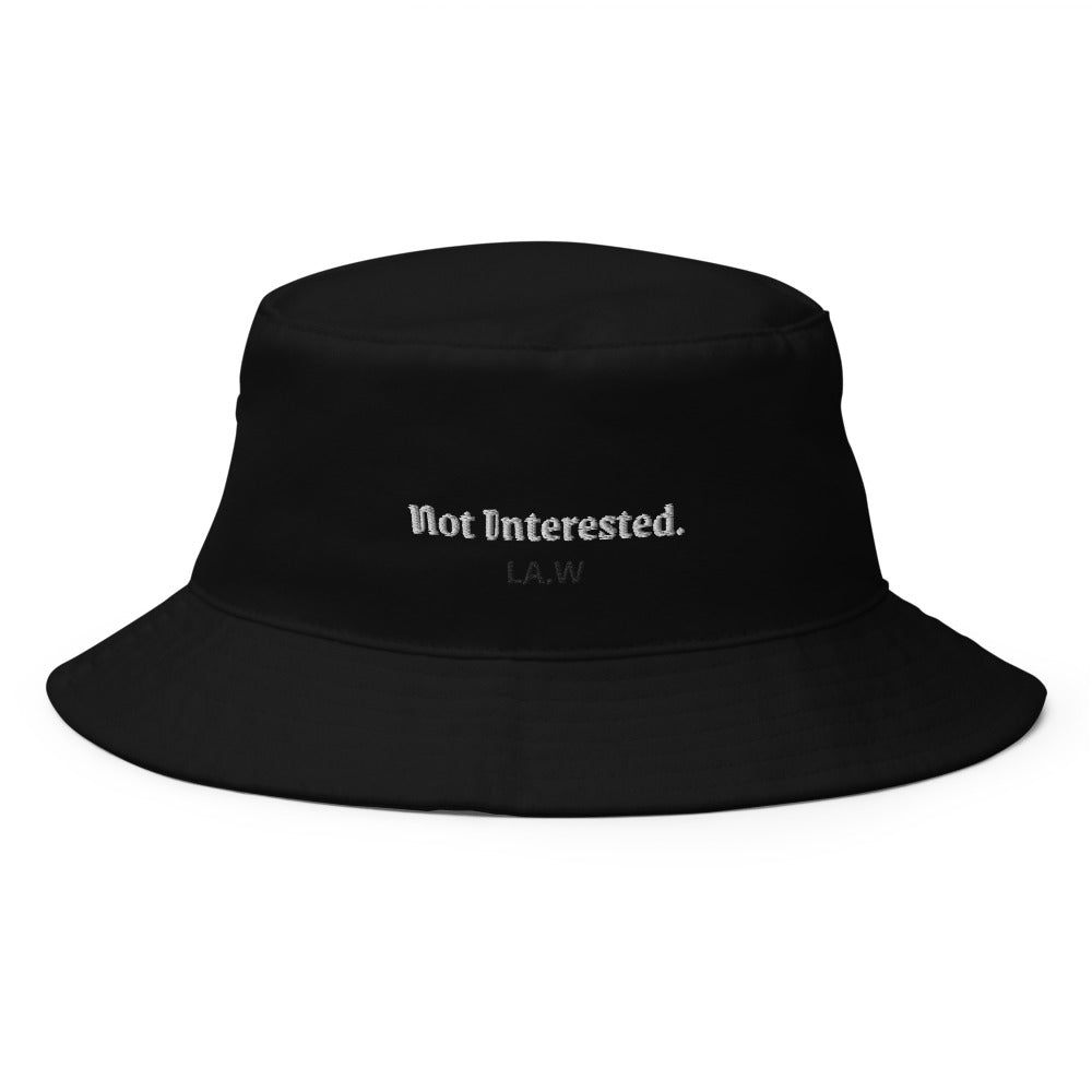 LA.W Warehouse: Not interested Bucket Hat