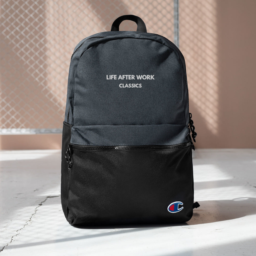 Warehouse: LAW Classic Embroidered Champion Backpack