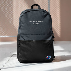 Warehouse: LAW Classic Embroidered Champion Backpack