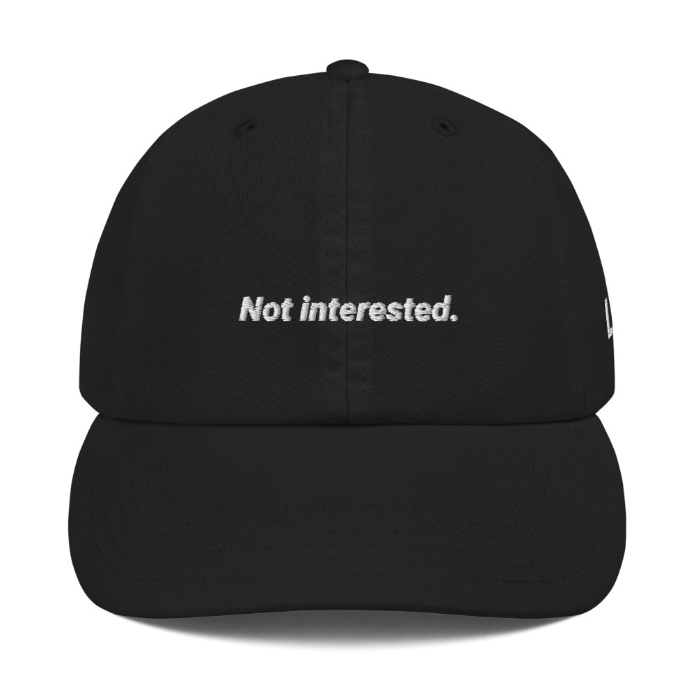 LAW Warehouse: Not interested Champion Dad Cap