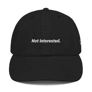 LAW Warehouse: Not interested Champion Dad Cap