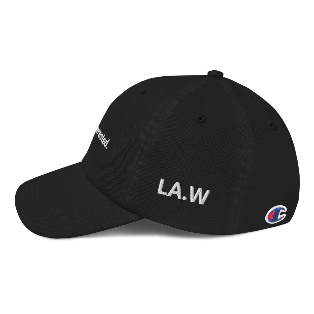 LAW Warehouse: Not interested Champion Dad Cap