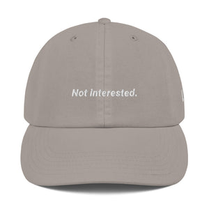 LAW Warehouse: Not interested Champion Dad Cap