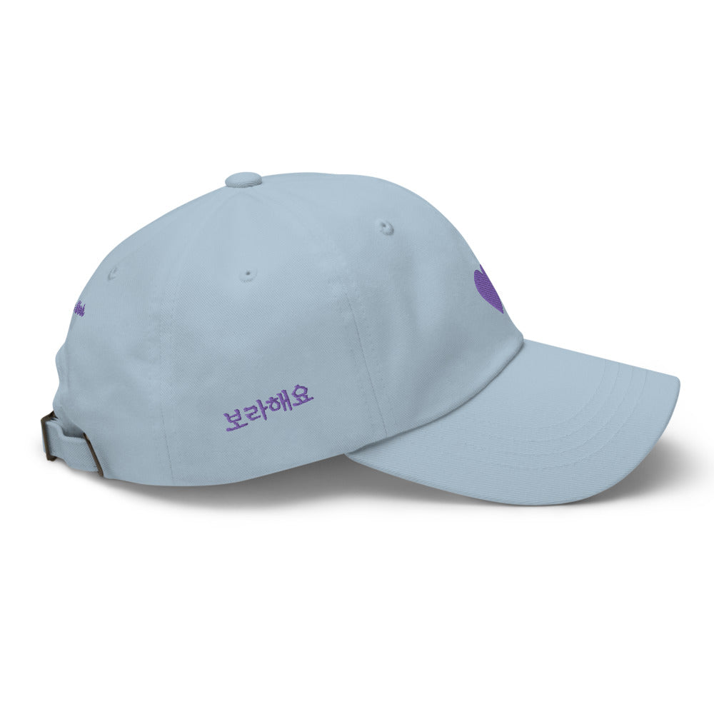 Warehouse: 보라해요 Dad hat