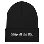 Load image into Gallery viewer, LA.W Warehouse: Skip all the BS. | Not interested. Cuffed Beanie
