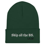 Load image into Gallery viewer, LA.W Warehouse: Skip all the BS. | Not interested. Cuffed Beanie
