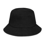 Load image into Gallery viewer, Warehouse: LAW If you never try, You&#39;ll never know Denim bucket hat
