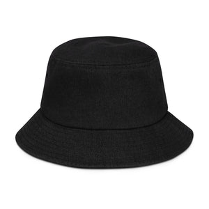 Warehouse: LAW If you never try, You'll never know Denim bucket hat