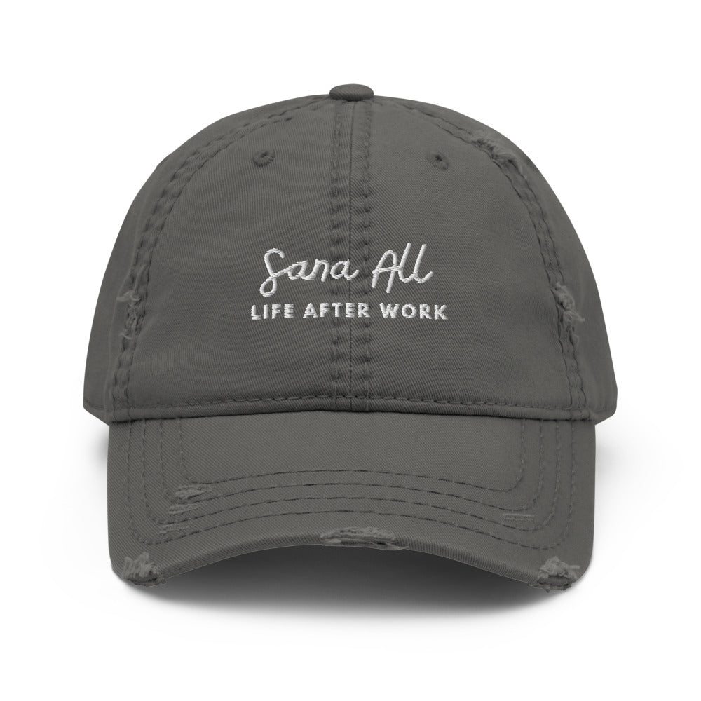 Warehouse: LAW Sana all Distressed Dad Hat