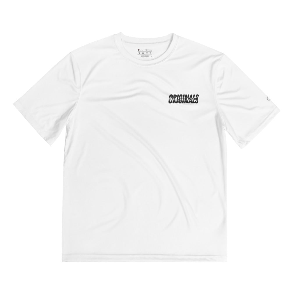 Warehouse: LAW Originals Champion Performance T-Shirt Embroidered 🚚🌟