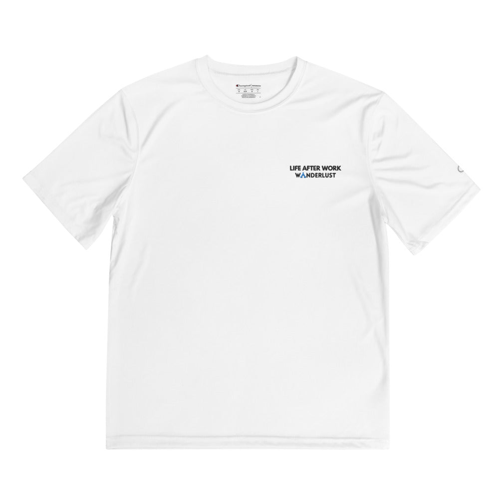 Warehouse: LAW Wanderlust Champion Performance T-Shirt embroidered