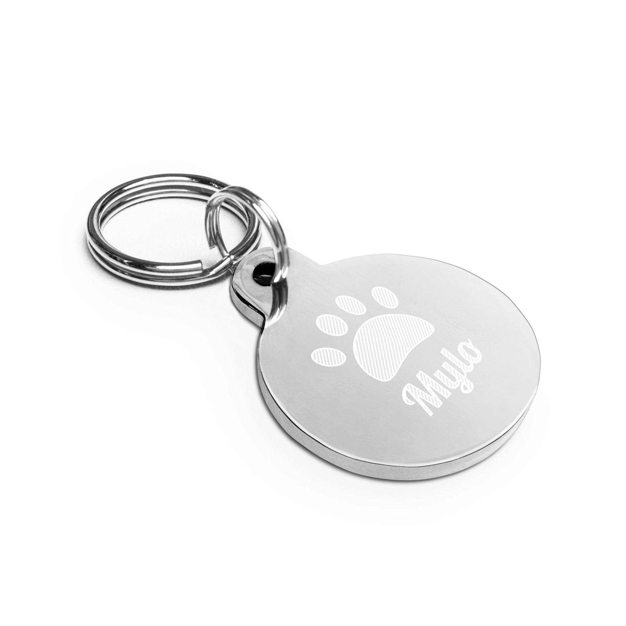 Warehouse: Personalized Engraved pet ID tag