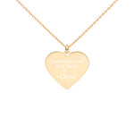 Load image into Gallery viewer, Warehouse: Customizable Engraved Heart Necklace
