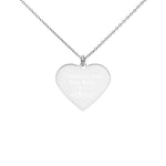 Load image into Gallery viewer, Warehouse: Customizable Engraved Heart Necklace
