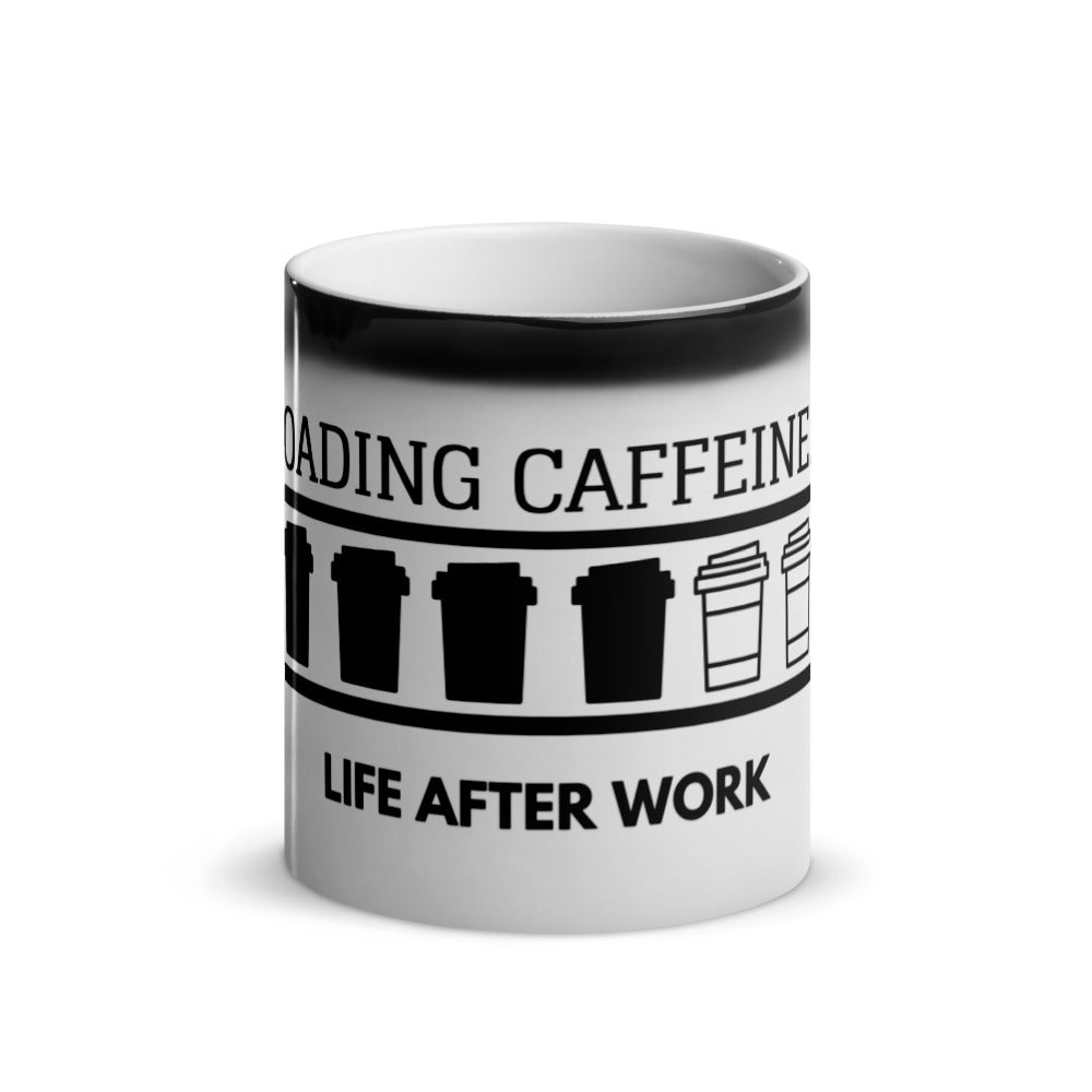 Warehouse: Loading Caffeine Glossy Magic Mug