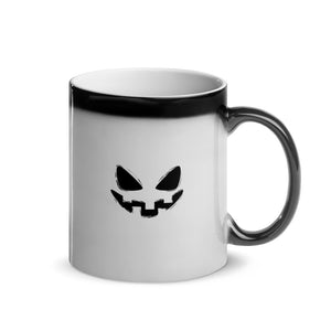 Warehouse: Evil pumpkin Glossy Magic Mug