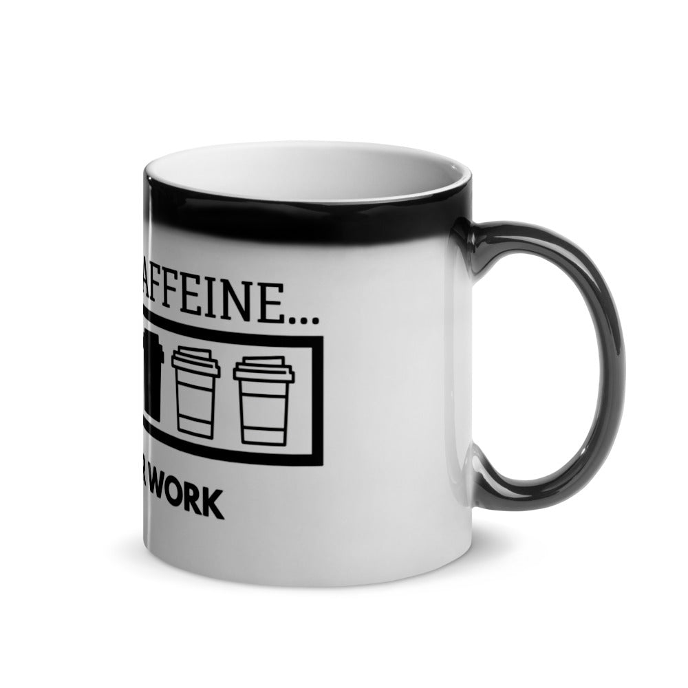 Warehouse: Loading Caffeine Glossy Magic Mug