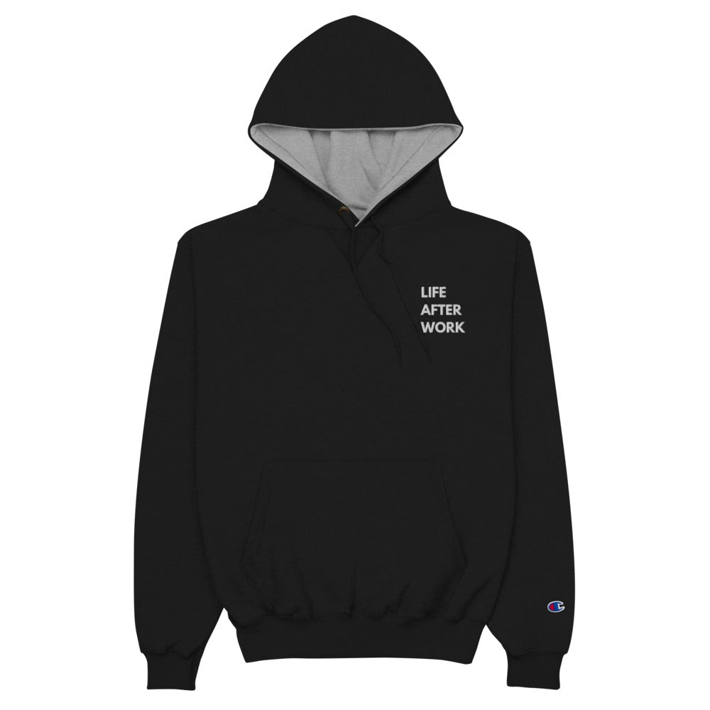 Warehouse: LAW Champion Hoodie Embroidered