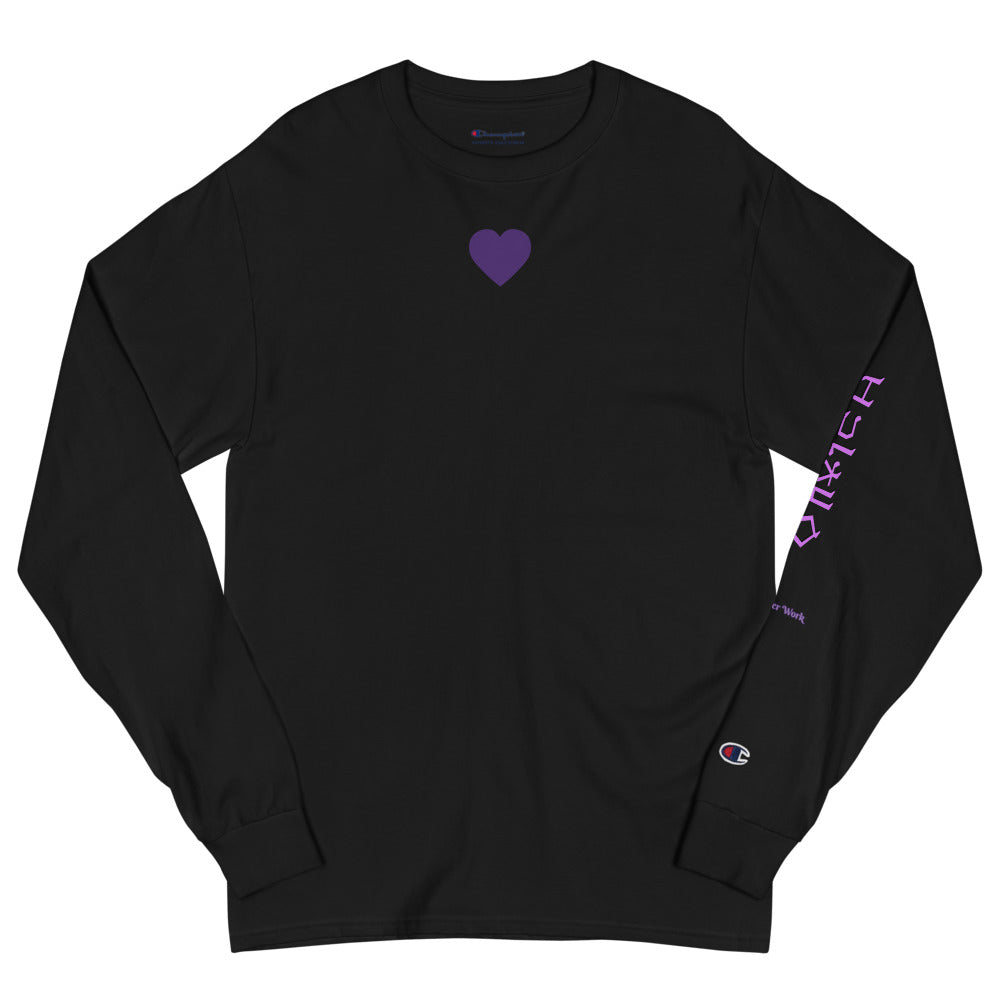 Warehouse: 보라해요 Champion Long Sleeve Shirt