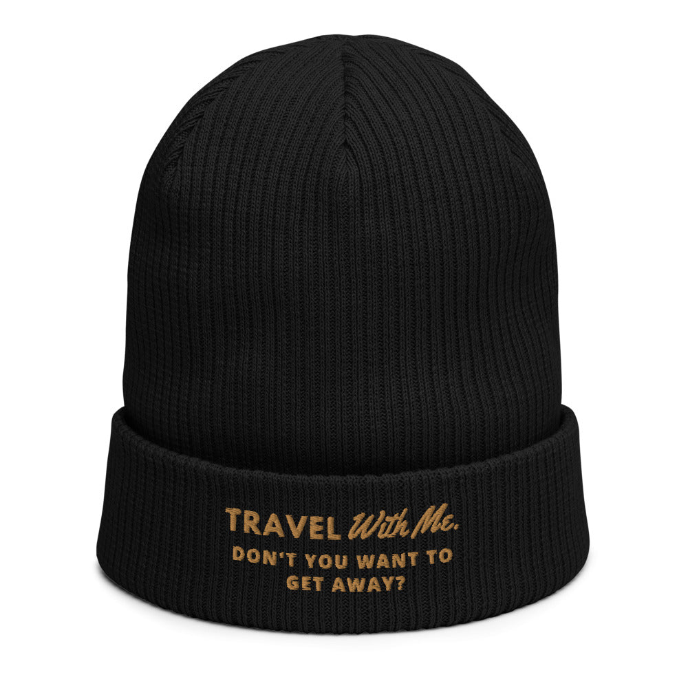 LA.W Warehouse: Travel with me. Organic ribbed beanie