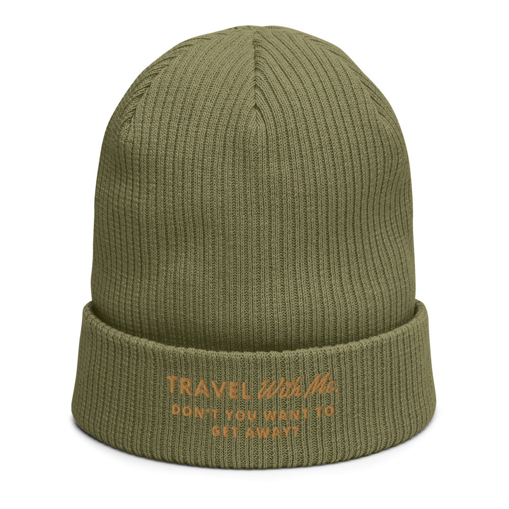 LA.W Warehouse: Travel with me. Organic ribbed beanie