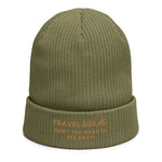 Load image into Gallery viewer, LA.W Warehouse: Travel with me. Organic ribbed beanie
