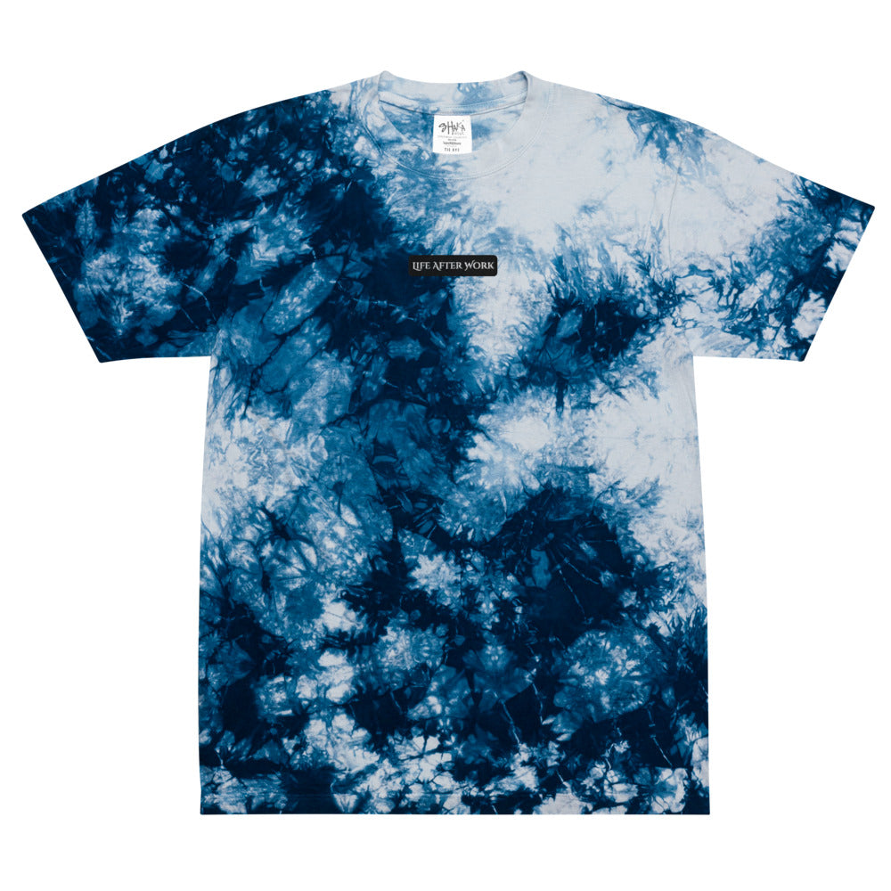 Warehouse: LAW Oversized tie-dye t-shirt