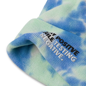 LA.W Warehouse: Stay positive while testing negative Tie-dye beanie