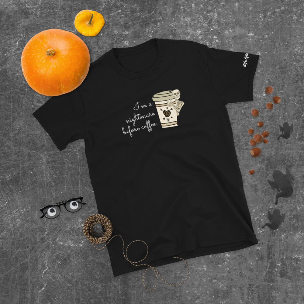 Warehouse: Nightmare before coffee Short-Sleeve Unisex T-Shirt