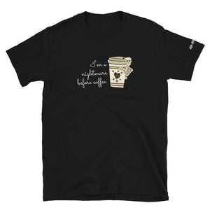 Warehouse: Nightmare before coffee Short-Sleeve Unisex T-Shirt