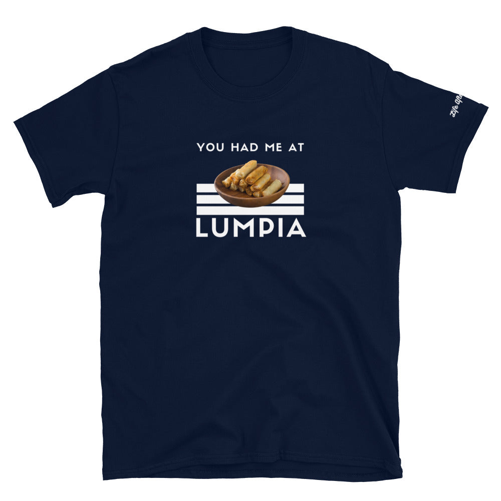 Warehouse: LAW you had me at lumpia Short-Sleeve Unisex T-Shirt