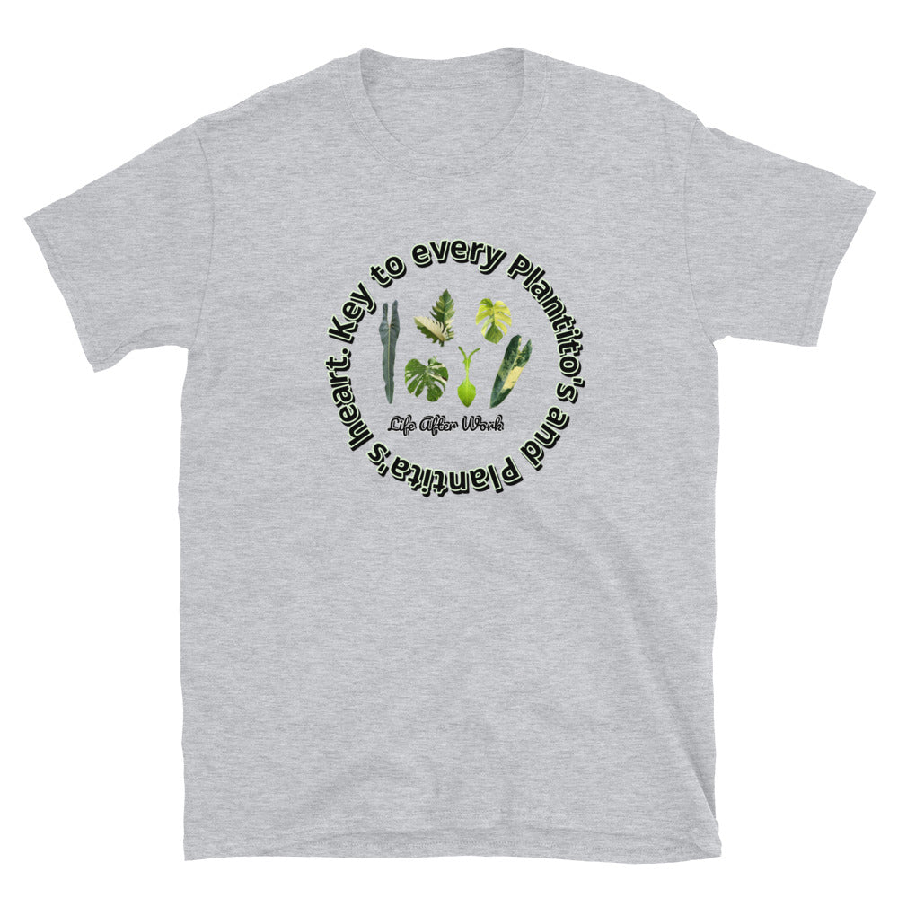 Warehouse: Key to every Plantito and Plantita's heart Short-Sleeve Unisex T-Shirt