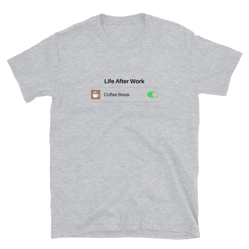 Warehouse: LAW Coffee break Short-Sleeve Unisex T-Shirt