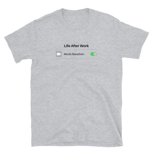 Warehouse: LAW Movie marathon Short-Sleeve Unisex T-Shirt