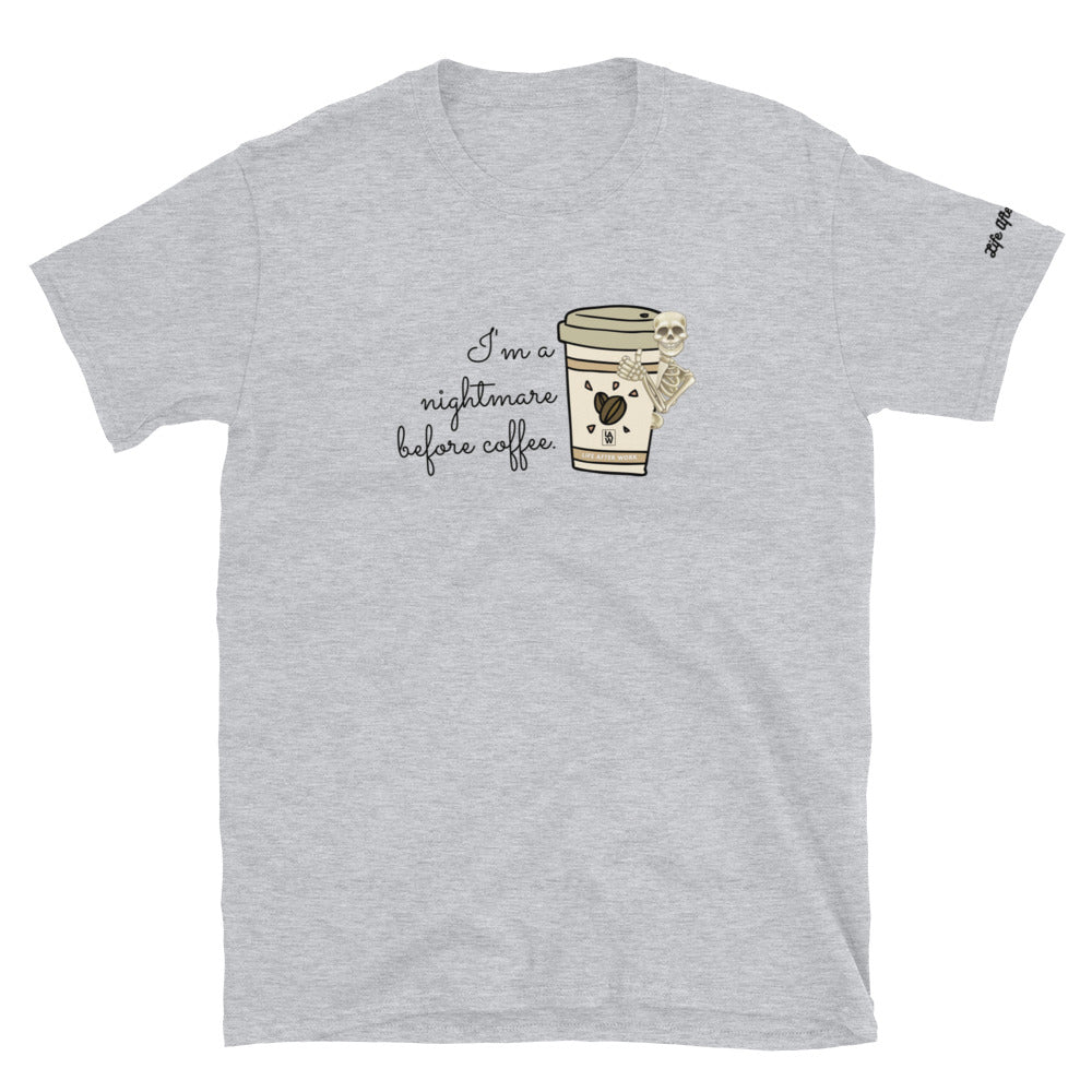 Warehouse: Nightmare before coffee Short-Sleeve Unisex T-Shirt