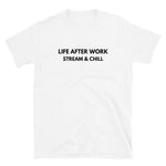 Load image into Gallery viewer, Warehouse: LAW Stream and Chill Basic Short-Sleeve Unisex T-Shirt
