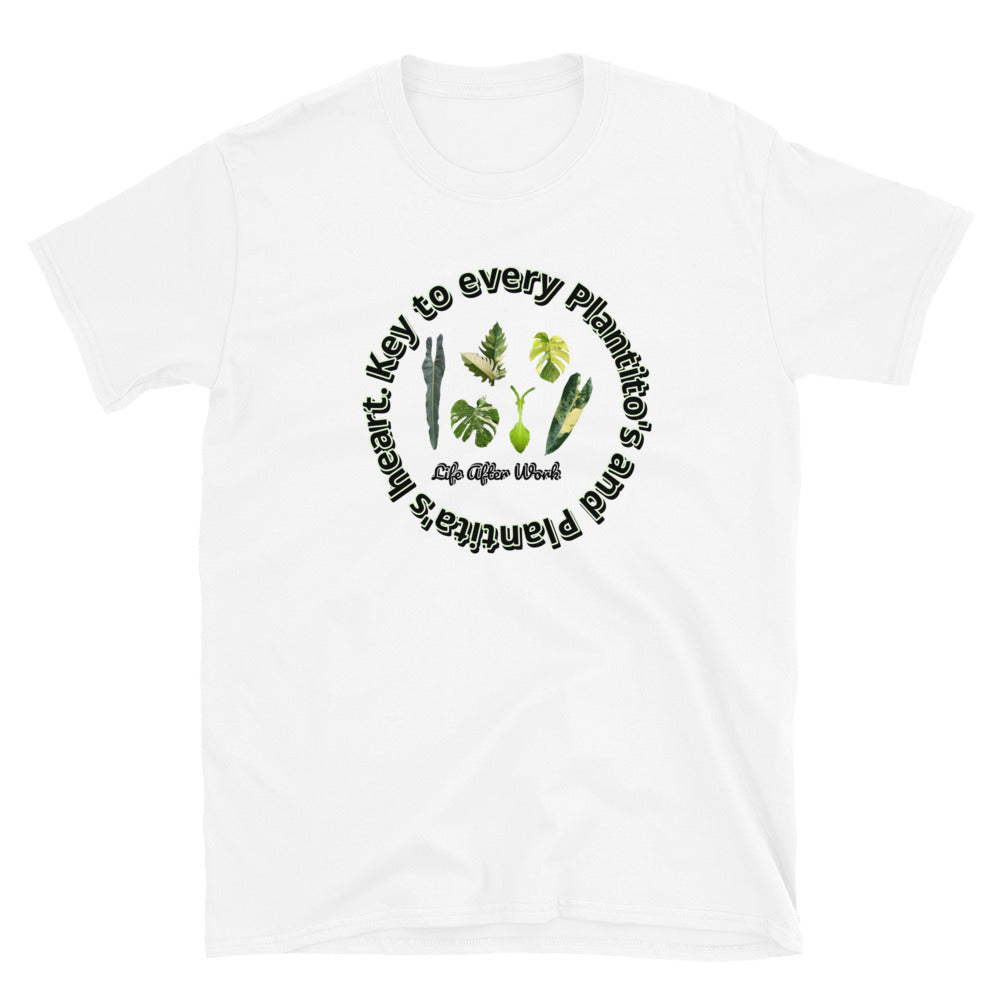 Warehouse: Key to every Plantito and Plantita's heart Short-Sleeve Unisex T-Shirt