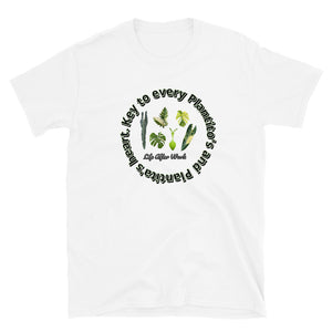 Warehouse: Key to every Plantito and Plantita's heart Short-Sleeve Unisex T-Shirt