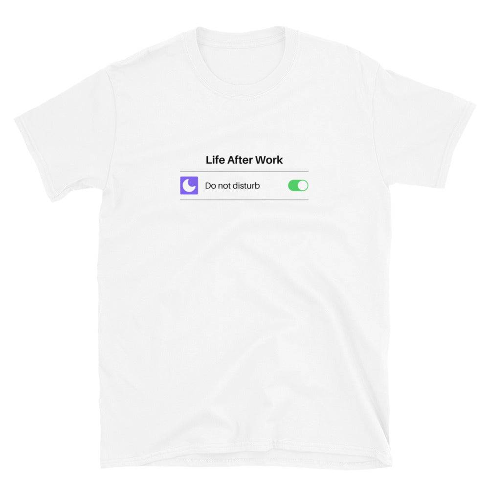 Warehouse: LAW Do not disturb Short-Sleeve Unisex T-Shirt