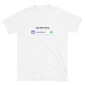 Warehouse: LAW Do not disturb Short-Sleeve Unisex T-Shirt