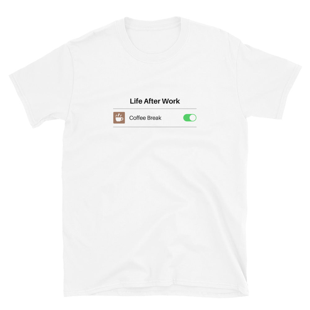 Warehouse: LAW Coffee break Short-Sleeve Unisex T-Shirt