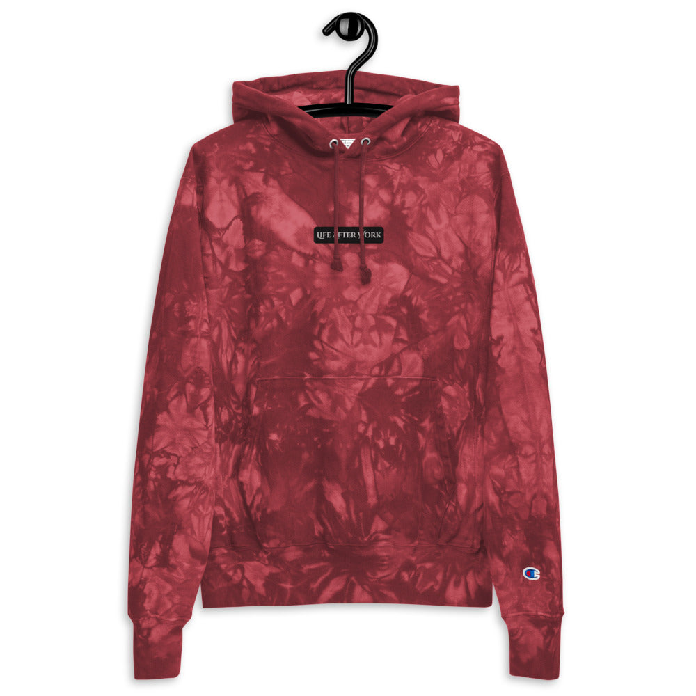 Warehouse: LAW Unisex Champion tie-dye hoodie