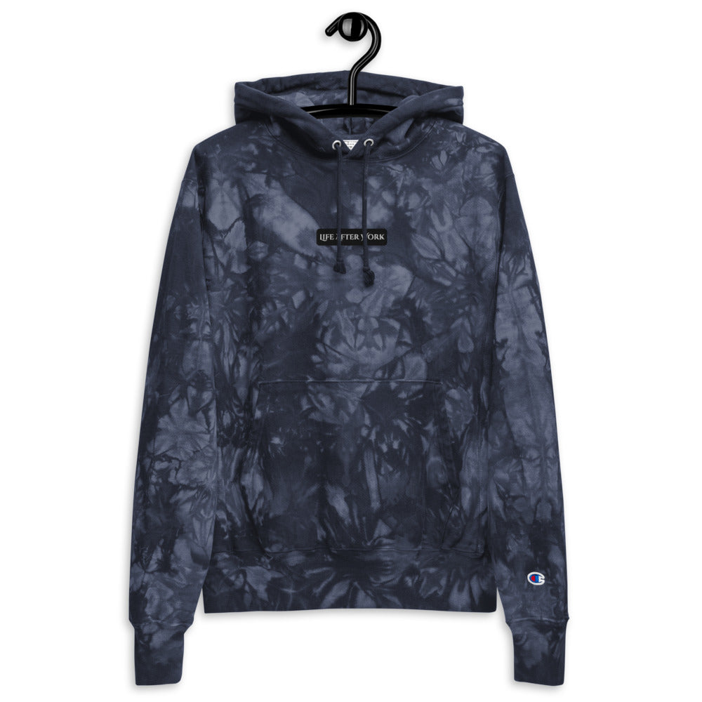 Warehouse: LAW Unisex Champion tie-dye hoodie