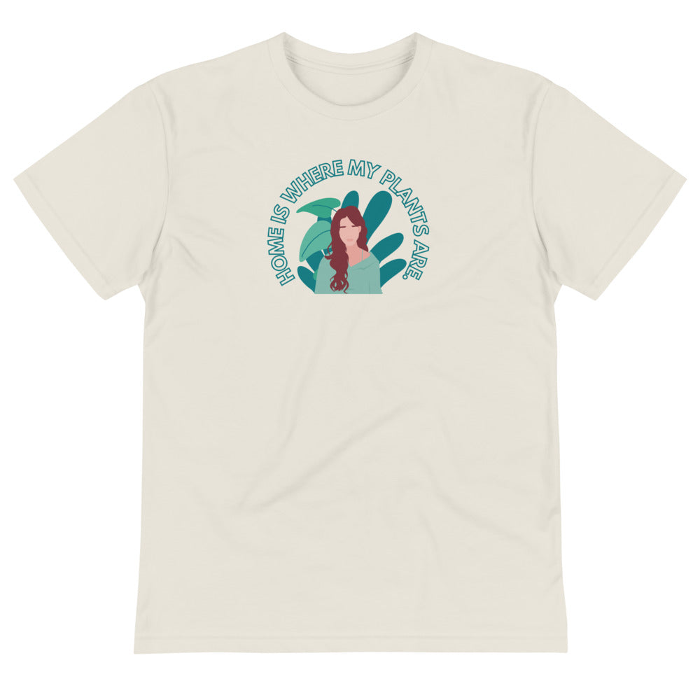 Warehouse: Home is where my plants is Sustainable T-Shirt