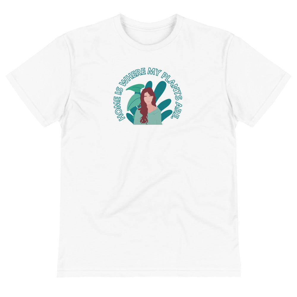 Warehouse: Home is where my plants is Sustainable T-Shirt